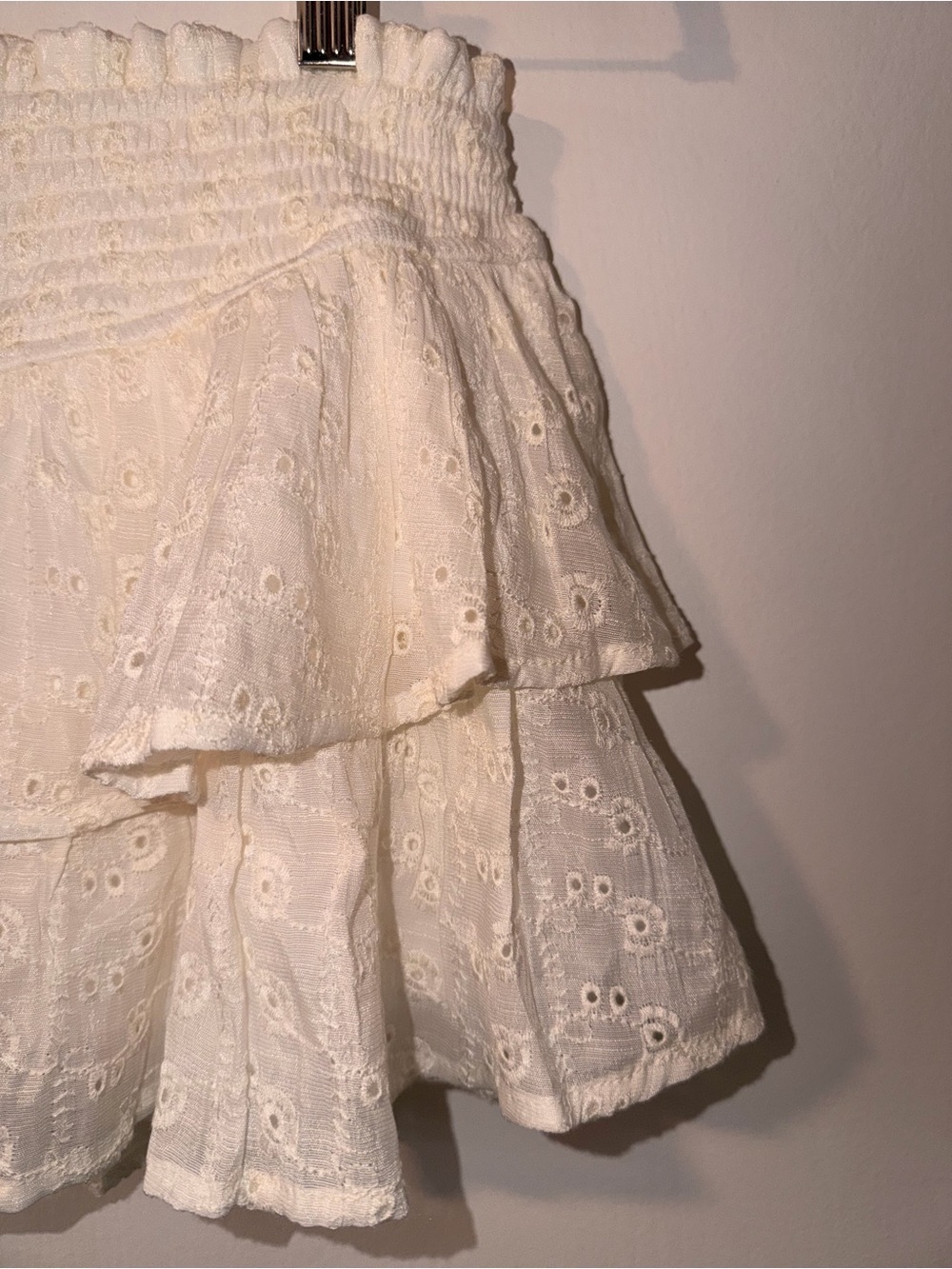 NWT Altard State Ruffle Tiered White Skort - Picture 6 of 8